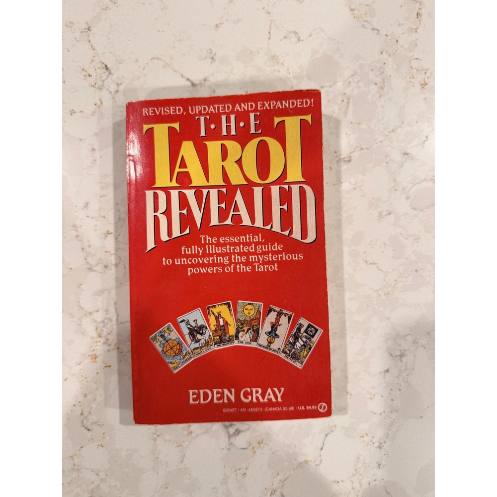 The Tarot Revealed Eden Gray Signet Paperback Illustrated Guide 0-451-15673-0